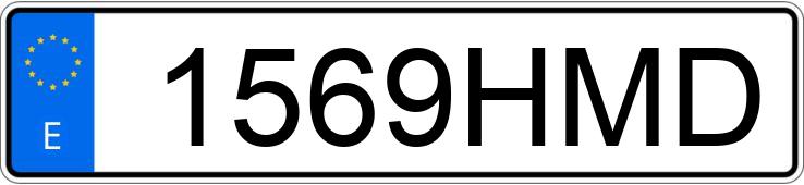 Numer rejestracyjny 1569HMD posiada BMW SERIE 3