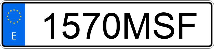 Numer rejestracyjny 1570MSF posiada VOLKSWAGEN GOLF PLUS Numer rejestracyjny 1570MSF posiada VOLKSWAGEN GOLF PLUS