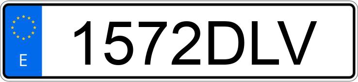 Numer rejestracyjny 1572DLV posiada RENAULT MEGANE