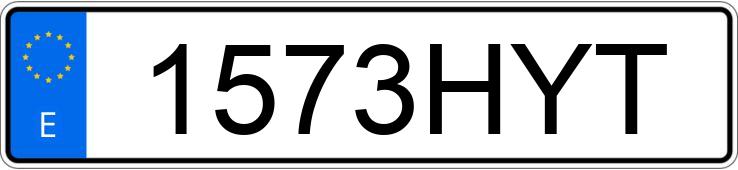 Numer rejestracyjny 1573HYT posiada SEAT IBIZA Numer rejestracyjny 1573HYT posiada SEAT IBIZA