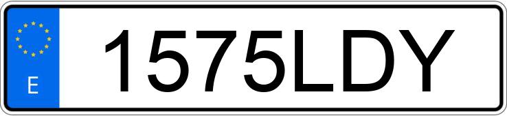 Numer rejestracyjny 1575LDY posiada TOYOTA YARIS Numer rejestracyjny 1575LDY posiada TOYOTA YARIS