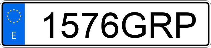 Numer rejestracyjny 1576GRP posiada VOLKSWAGEN CRAFTER