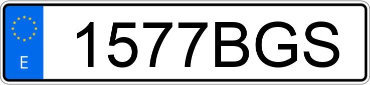 Numer rejestracyjny 1577BGS posiada CITROEN XSARA Numer rejestracyjny 1577BGS posiada CITROEN XSARA