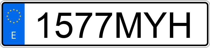 Numer rejestracyjny 1577MYH posiada RENAULT CLIO