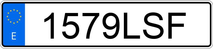 Numer rejestracyjny 1579LSF posiada SEAT IBIZA Numer rejestracyjny 1579LSF posiada SEAT IBIZA