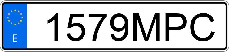 Numer rejestracyjny 1579MPC posiada ROYAL ENFIELD CLASSIC