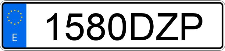 Numer rejestracyjny 1580DZP posiada SKODA FABIA Numer rejestracyjny 1580DZP posiada SKODA FABIA