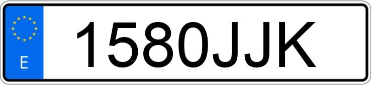 Numer rejestracyjny 1580JJK posiada NISSAN NT400 CABSTAR