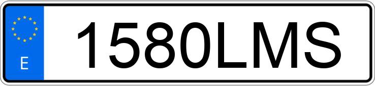 Numer rejestracyjny 1580LMS posiada SUBARU FORESTER Numer rejestracyjny 1580LMS posiada SUBARU FORESTER