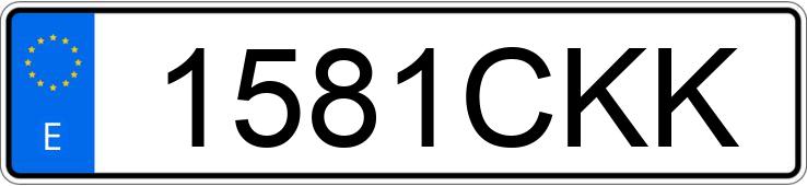 Numer rejestracyjny 1581CKK posiada MERCEDES E (211) Numer rejestracyjny 1581CKK posiada MERCEDES E (211)