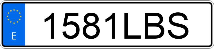Numer rejestracyjny 1581LBS posiada MINI MINI Numer rejestracyjny 1581LBS posiada MINI MINI