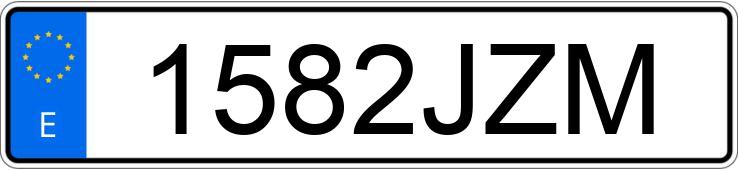 Numer rejestracyjny 1582JZM posiada RENAULT CAPTUR