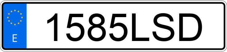 Numer rejestracyjny 1585LSD posiada PEUGEOT RCZ 2.0 HDI Numer rejestracyjny 1585LSD posiada PEUGEOT RCZ 2.0 HDI