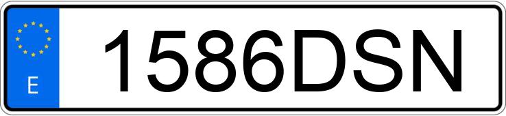 Numer rejestracyjny 1586DSN posiada RENAULT SCENIC Numer rejestracyjny 1586DSN posiada RENAULT SCENIC