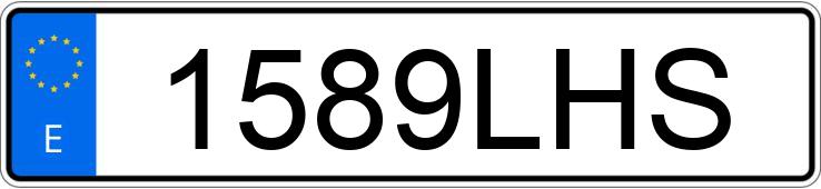 Numer rejestracyjny 1589LHS posiada TOYOTA RAV4 Numer rejestracyjny 1589LHS posiada TOYOTA RAV4
