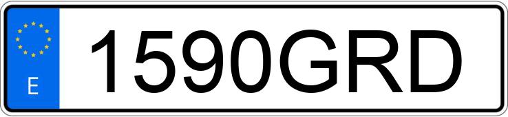 Numer rejestracyjny 1590GRD posiada FORD FUSION Numer rejestracyjny 1590GRD posiada FORD FUSION