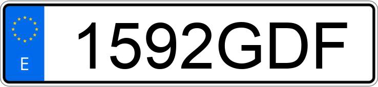 Numer rejestracyjny 1592GDF posiada MERCEDES C (204) Numer rejestracyjny 1592GDF posiada MERCEDES C (204)