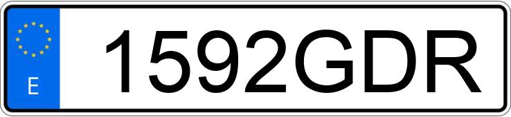 Numer rejestracyjny 1592GDR posiada BMW SERIE 5 Numer rejestracyjny 1592GDR posiada BMW SERIE 5