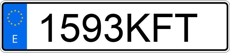 Numer rejestracyjny 1593KFT posiada PEUGEOT 208 Numer rejestracyjny 1593KFT posiada PEUGEOT 208