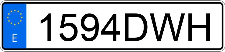 Numer rejestracyjny 1594DWH posiada AUDI A3 Numer rejestracyjny 1594DWH posiada AUDI A3