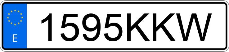 Numer rejestracyjny 1595KKW posiada KIA SPORTAGE Numer rejestracyjny 1595KKW posiada KIA SPORTAGE