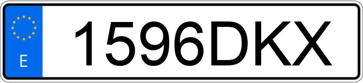 Numer rejestracyjny 1596DKX posiada BMW SERIE 1 Numer rejestracyjny 1596DKX posiada BMW SERIE 1