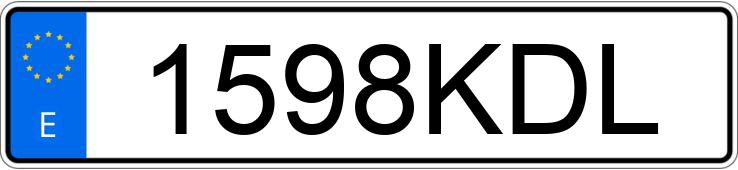 Numer rejestracyjny 1598KDL posiada VOLKSWAGEN CROSSGOLF Numer rejestracyjny 1598KDL posiada VOLKSWAGEN CROSSGOLF