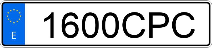 Numer rejestracyjny 1600CPC posiada KAWASAKI ZZ-R 1200