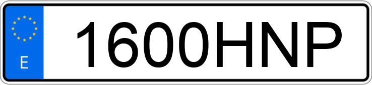 Numer rejestracyjny 1600HNP posiada NISSAN QASHQAI 1.5DCI 360 4X2