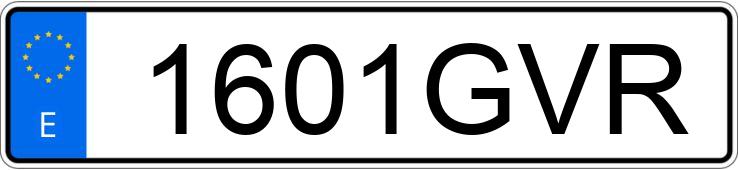 Numer rejestracyjny 1601GVR posiada MERCEDES B (245)