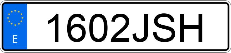 Numer rejestracyjny 1602JSH posiada FIAT 500X