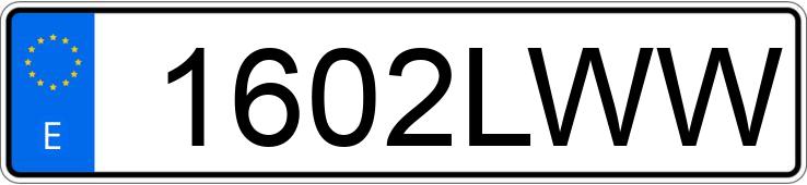 Numer rejestracyjny 1602LWW posiada PORSCHE PANAMERA