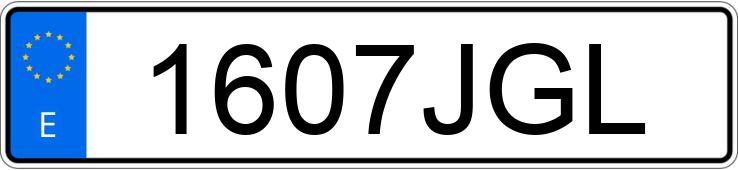 Numer rejestracyjny 1607JGL posiada TOYOTA AURIS