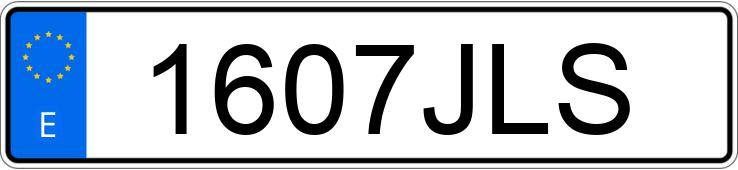 Numer rejestracyjny 1607JLS posiada AUDI Q3