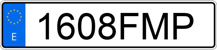 Numer rejestracyjny 1608FMP posiada SEAT LEON Numer rejestracyjny 1608FMP posiada SEAT LEON