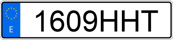 Numer rejestracyjny 1609HHT posiada PEUGEOT 308 Numer rejestracyjny 1609HHT posiada PEUGEOT 308