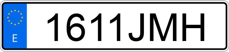 Numer rejestracyjny 1611JMH posiada MERCEDES CLA (117)