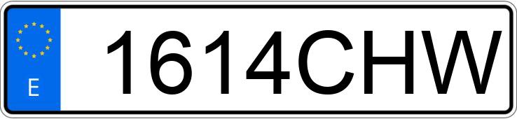 Numer rejestracyjny 1614CHW posiada OPEL ASTRA Numer rejestracyjny 1614CHW posiada OPEL ASTRA