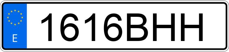 Numer rejestracyjny 1616BHH posiada PEUGEOT 206 Numer rejestracyjny 1616BHH posiada PEUGEOT 206