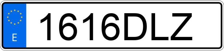 Numer rejestracyjny 1616DLZ posiada BMW SERIE 1