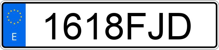 Numer rejestracyjny 1618FJD posiada CITROEN C4
