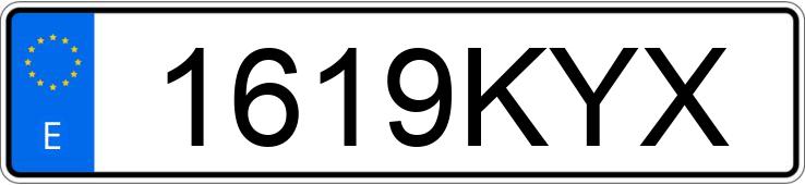 Numer rejestracyjny 1619KYX posiada VOLKSWAGEN T-ROC Numer rejestracyjny 1619KYX posiada VOLKSWAGEN T-ROC