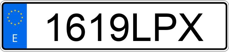 Numer rejestracyjny 1619LPX posiada VOLKSWAGEN TOUAREG