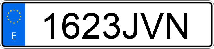 Numer rejestracyjny 1623JVN posiada IVECO STRALIS