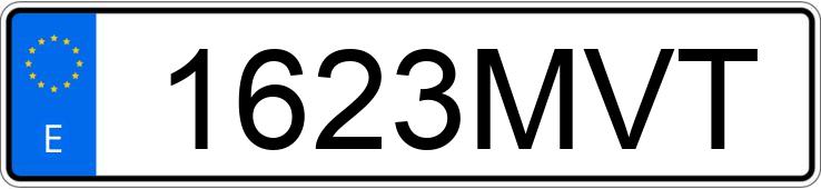 Numer rejestracyjny 1623MVT posiada RENAULT AUSTRAL