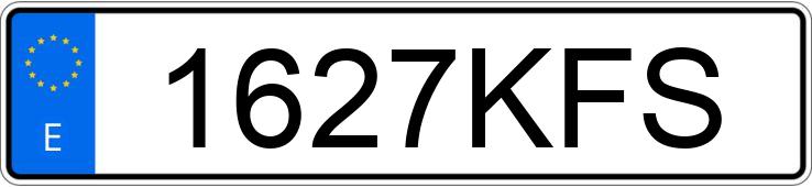 Numer rejestracyjny 1627KFS posiada FORD MUSTANG Numer rejestracyjny 1627KFS posiada FORD MUSTANG