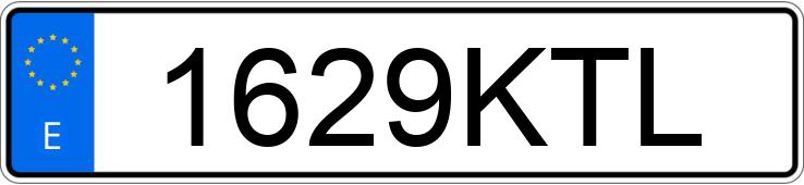 Numer rejestracyjny 1629KTL posiada CITROEN C4 GRAND SPACETOURER