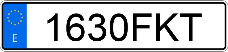 Numer rejestracyjny 1630FKT posiada SEAT IBIZA Numer rejestracyjny 1630FKT posiada SEAT IBIZA