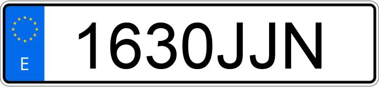 Numer rejestracyjny 1630JJN posiada NISSAN MICRA