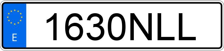 Registreringsnumret 1630NLL har AUDI A5
